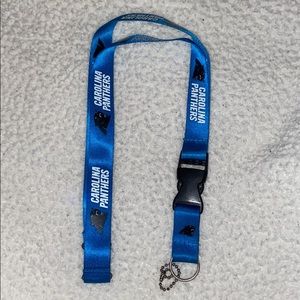 Carolina Panthers lanyard